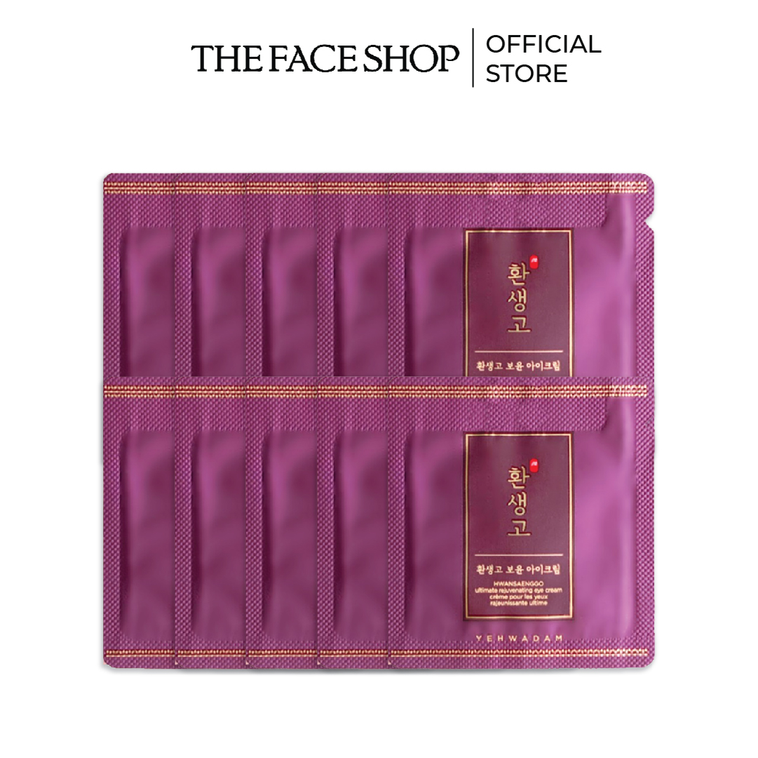 Combo 10 kem dưỡng trẻ hóa vùng da mắt thefaceshop 1.2mlx10