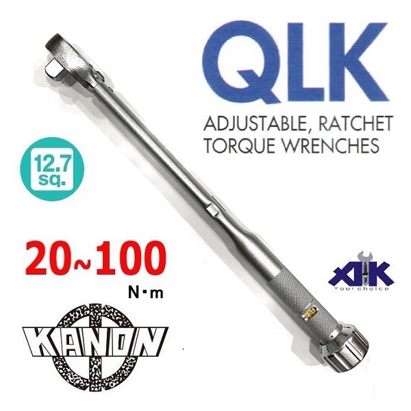 Cờ lê lực kanon nhật n100qlk - cần xiết lực loại đặt lực trước 20-100nm