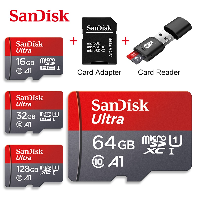 Thẻ nhớ microsdhc sandisk ultra upto 80mb/s - hàng chính hãng - bảo hành 5 năm
