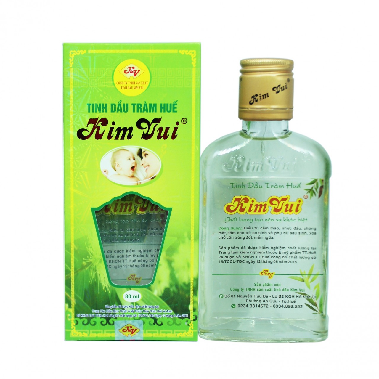 Tinh dầu tràm huế kim vui 80ml
