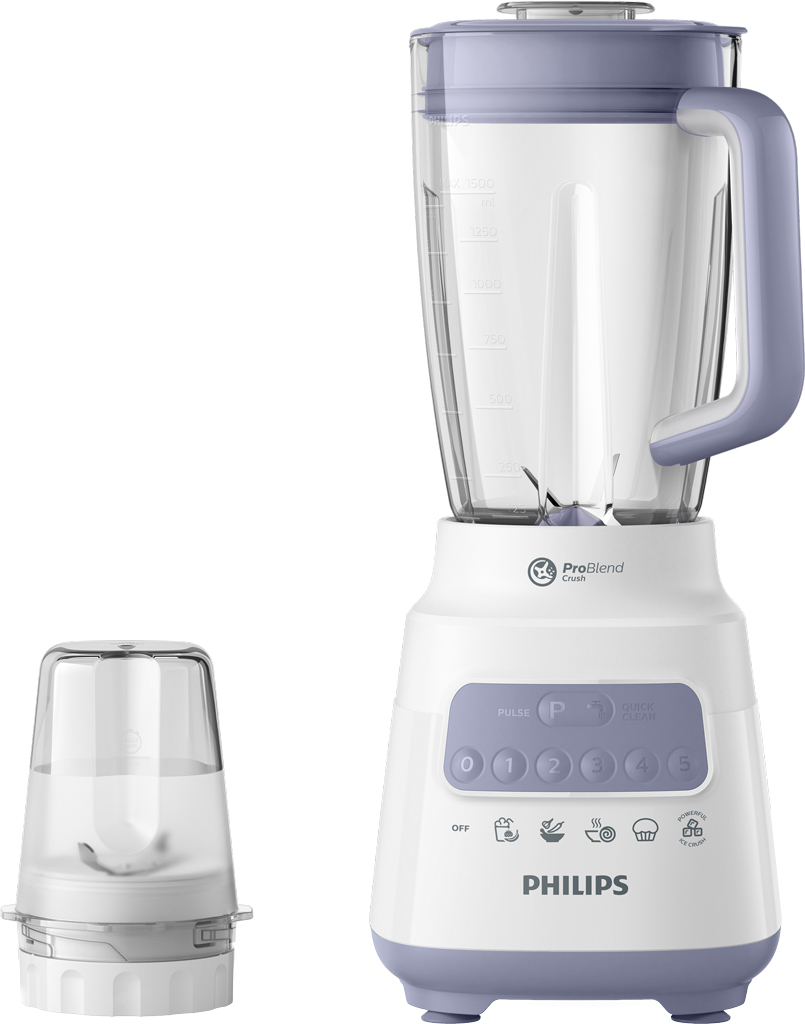 Máy xay sinh tố philips hr2221/00 - hàng phân phối chính hãng - bảo hành 24 tháng toàn quốc - cối xay nhựa - 1.5l - 700w