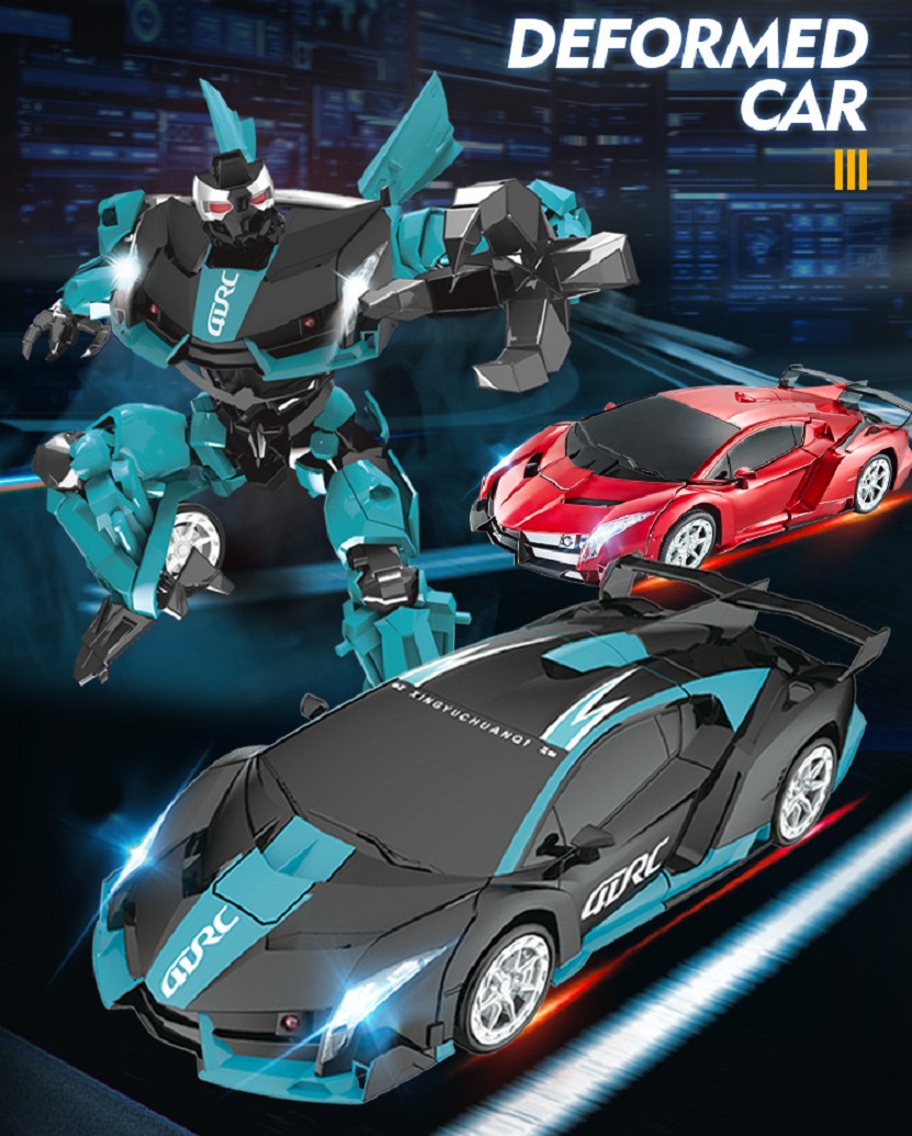 Xe đồ chơi robot biến hình king kong 36cm