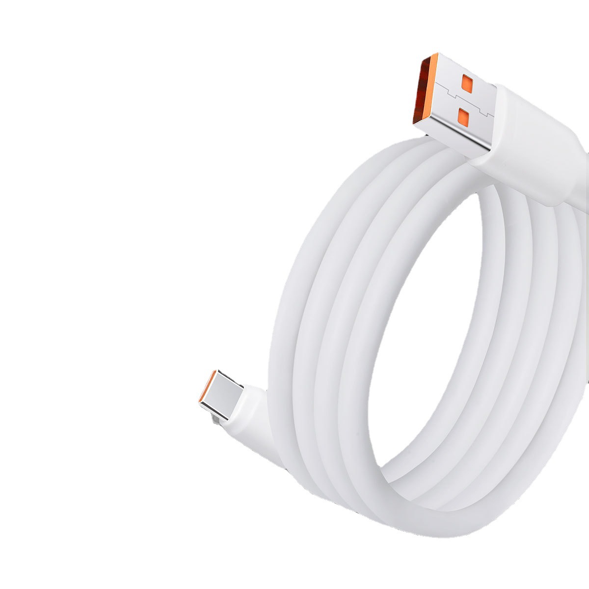 Dây sạc 6a 30w cáp sạc nhanh type c qualcomm 3.0 quick charge 3.0 qc 3.0 - trắng
