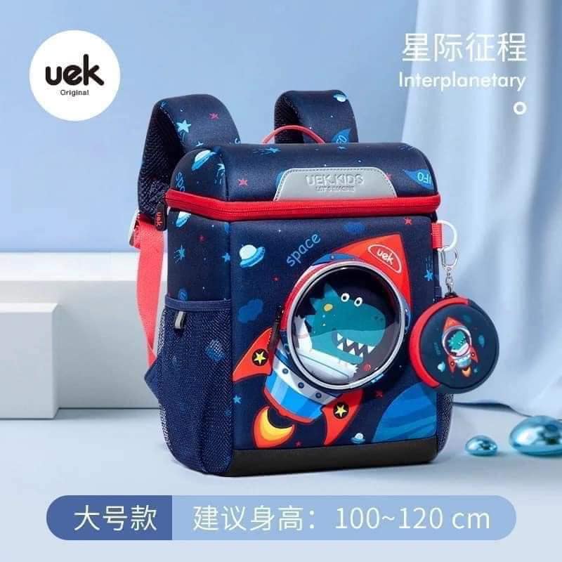 Balo chống gù UEK full box loại lớn dùng cho các bé cấp 1