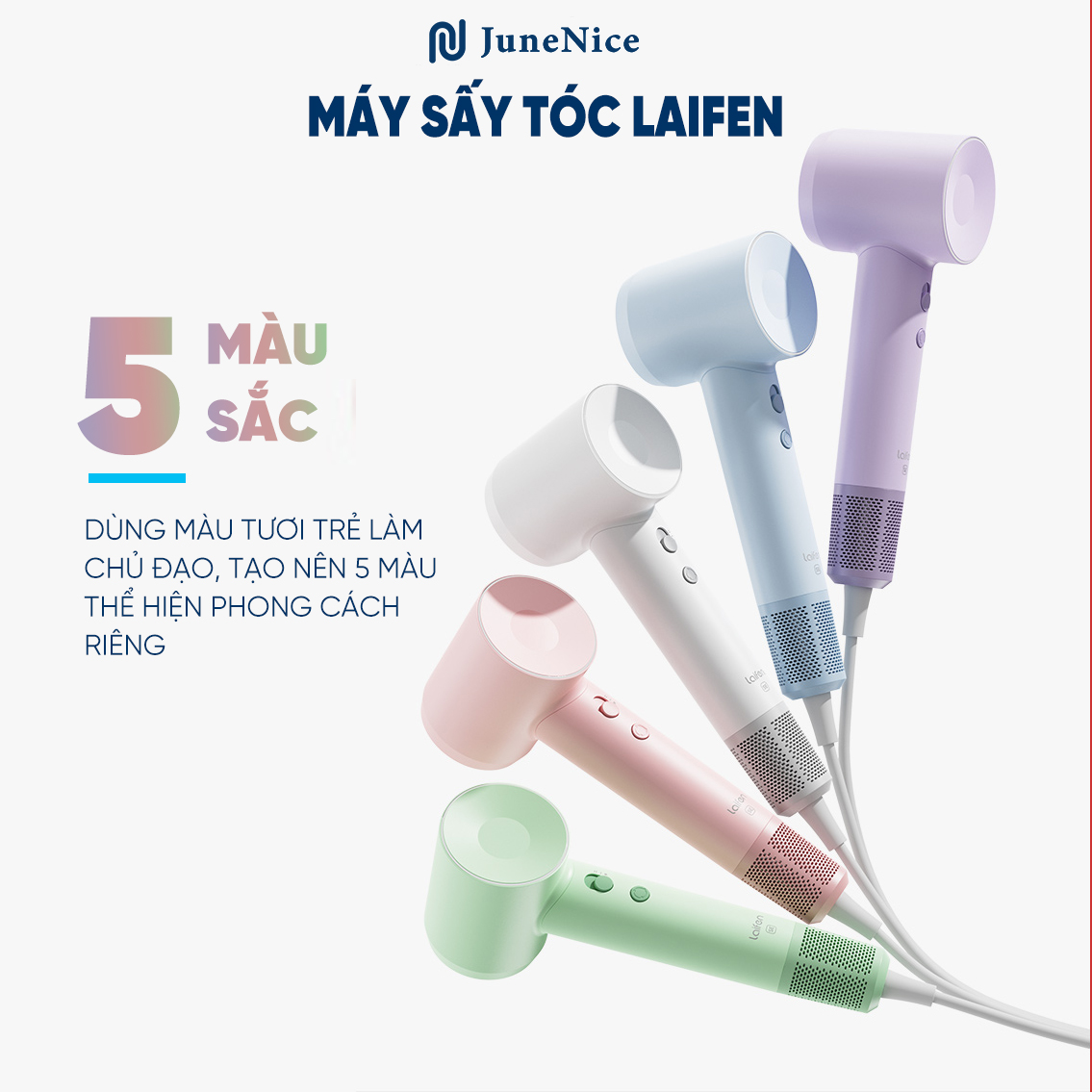 Máy sấy tóc tốc độ cao Laifen SE hộ gia đình ion âm gió mạnh chăm sóc tóc Máy sấy tóc thế hệ mới Laifen