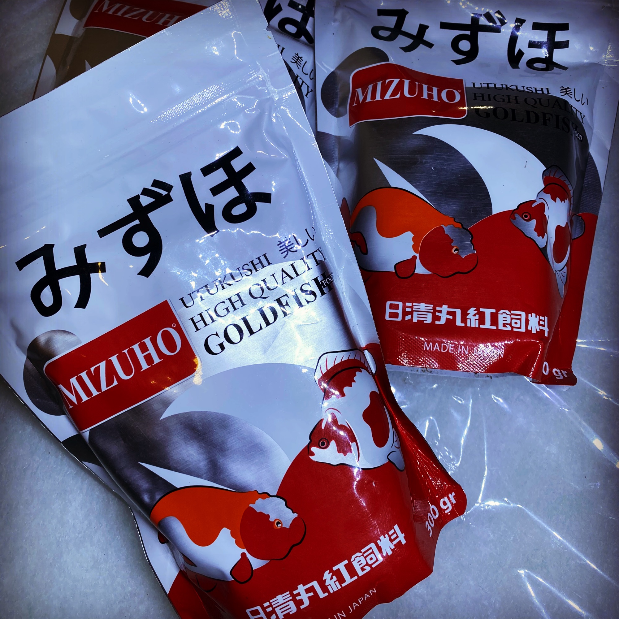 Thức ăn cho - Cá Vàng-  RanChu - PingPong từ Nhật MIZUHO-300gam | Thức Ăn Dinh Dưỡng - Không gây đục nước