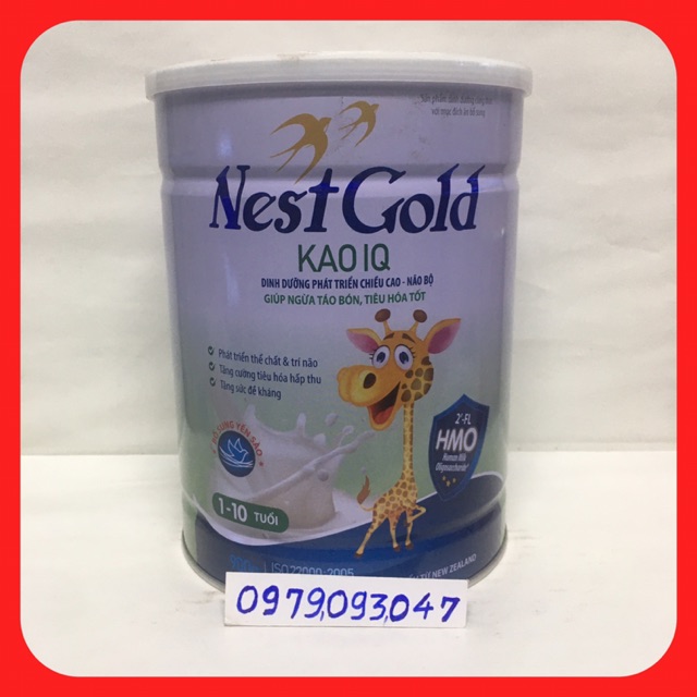 Sữa bột nest gold kao iq - 900g date; 8/2025