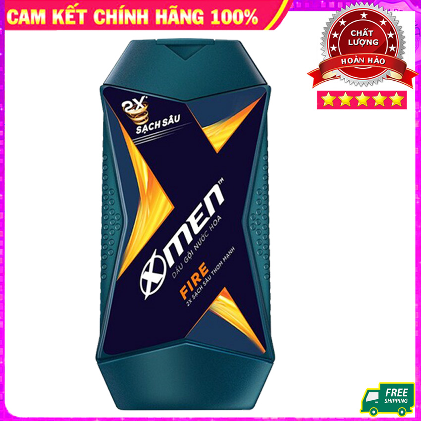 Dầu Gội Nước hoa X-Men Fire 180g - Hàng Chính Hãng BiBo Shop