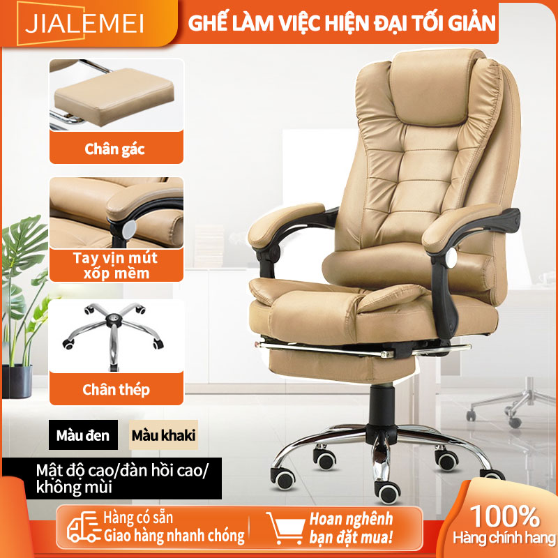 Ghế giám lưng xoay 360 ngả lưng , ghế xoay văn phòng bọc da cao cấp, ghế xoay công thái học