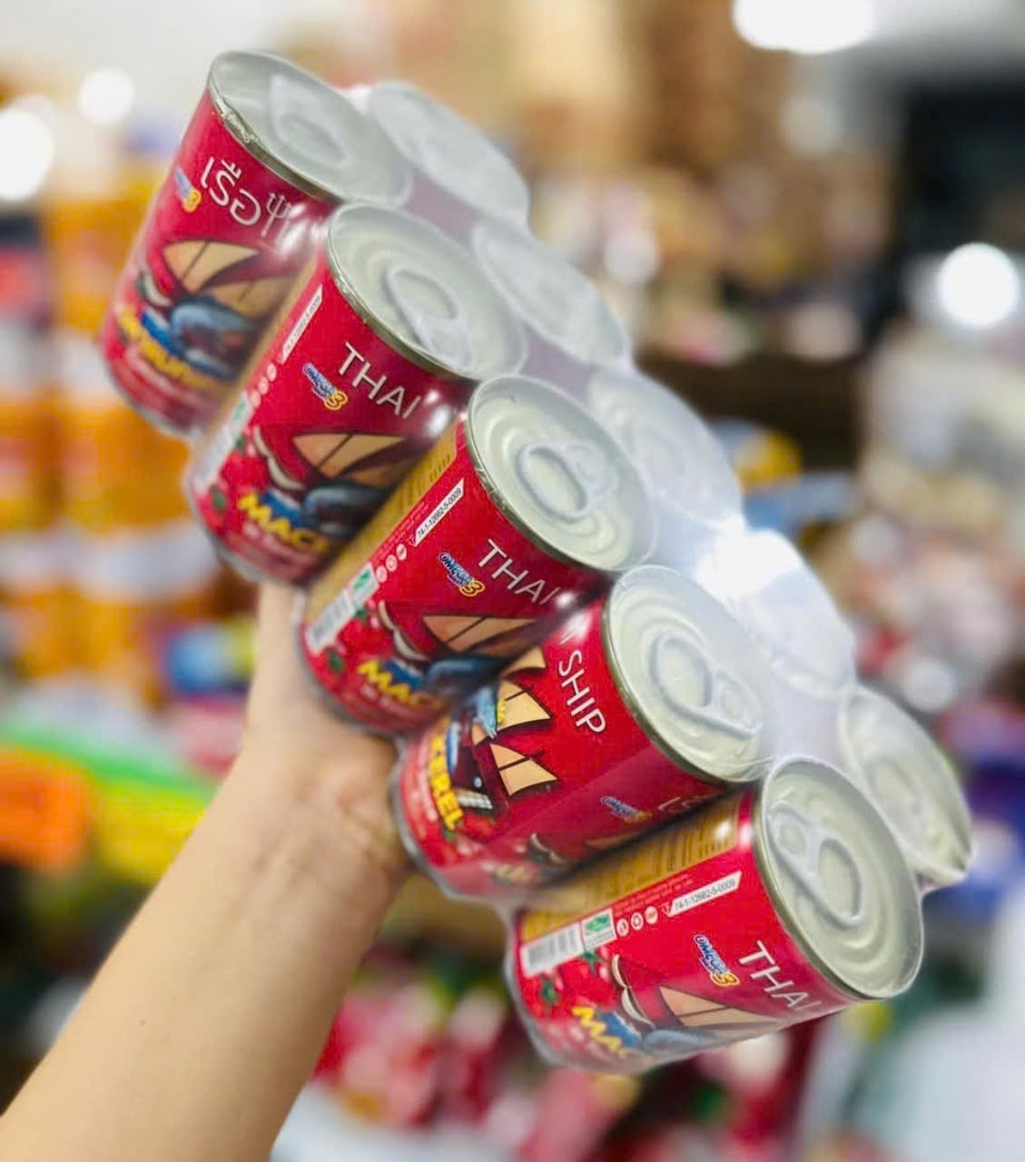 10 lon cá mòi, cá hộp sốt cà chua nắp giật tiện lợi, thơm ngon, trọng lượng 140g/lon TPFOOD