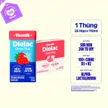 [Sản phẩm mới] Thùng 24 hộp Sữa Uống Dinh Dưỡng Vinamilk Dielac Grow Plus Hương Dâu 110ml