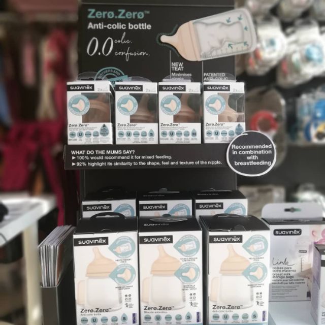 Núm thay thế cho bình sữa suavinex zero