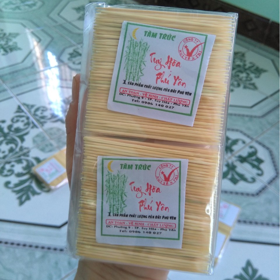 10 gói tăm xỉa răng cao cấp