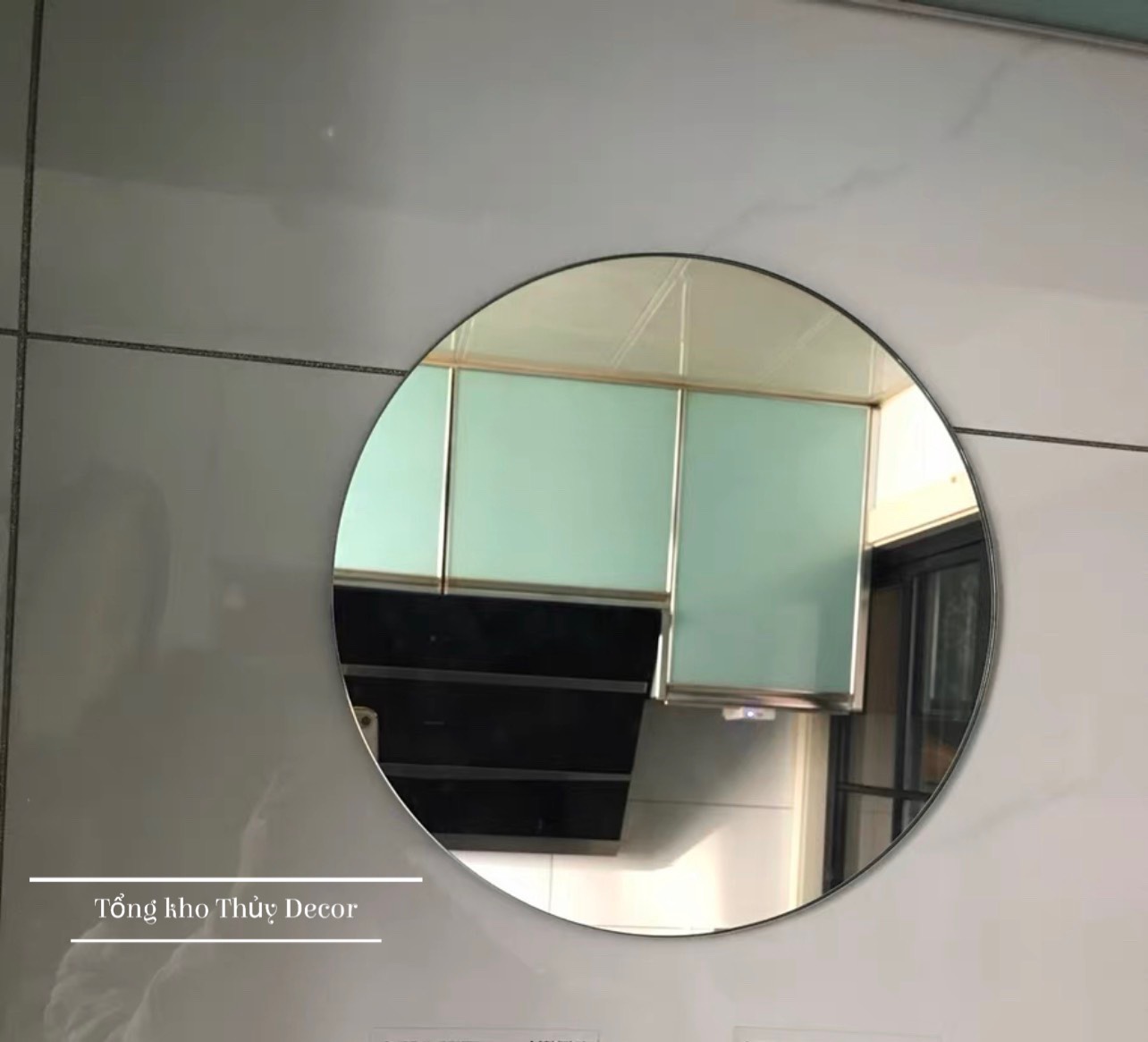 Gương dán mọi bề mặt 30cm HÀNG HOT gương dán tường giá xưởng