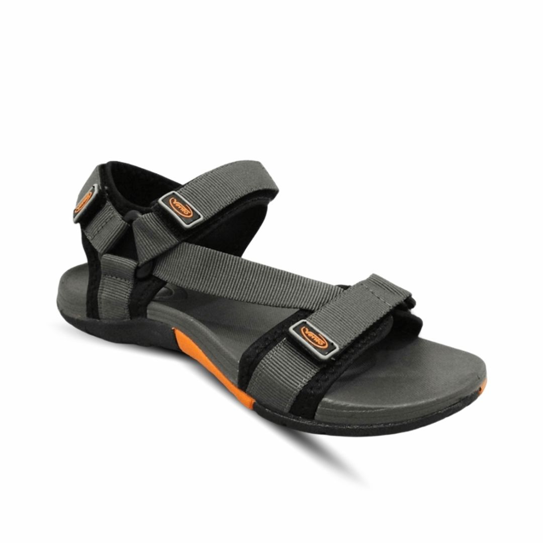 Sandal nam chính hãng hiệu Vento quai chữ Z NV4538BG màu xám có big size 44 45