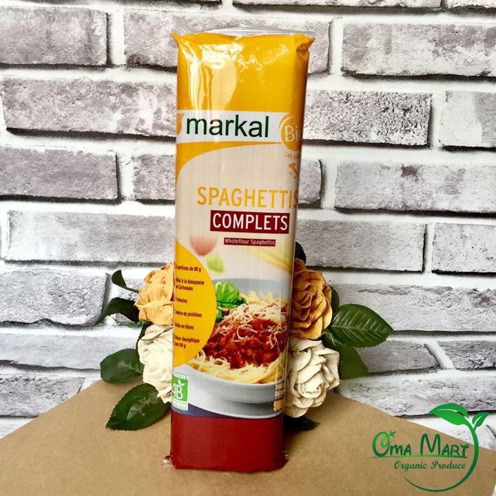 Mỳ spaghetti lứt hữu cơ Markal 500g - Date: 5.2023