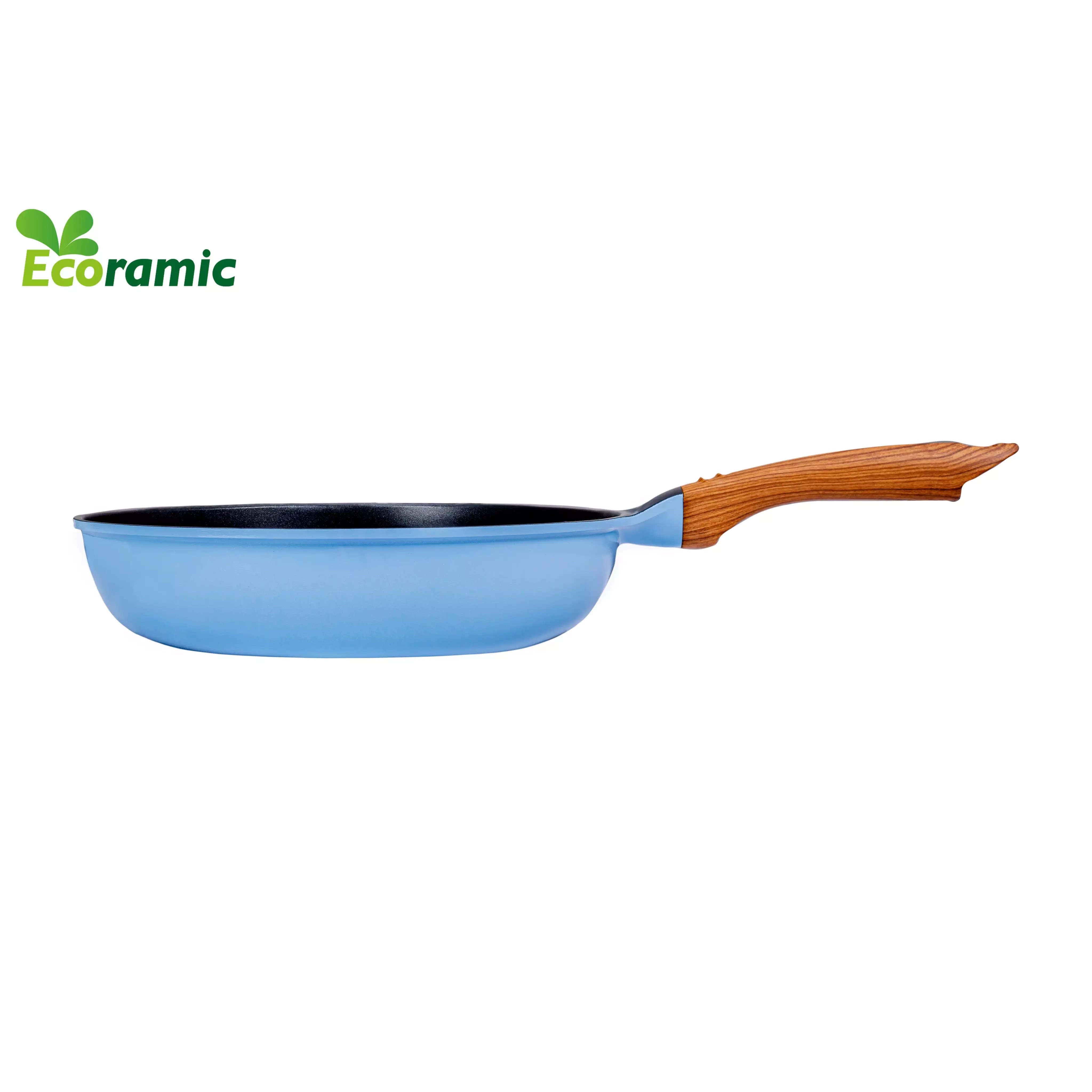 [Hoàn tiền 20%] - Chảo đúc cạn ceramic chống dính cao cấp 28cm (dùng được tất cả các bếp, kể cả bếp từ/ Induction)