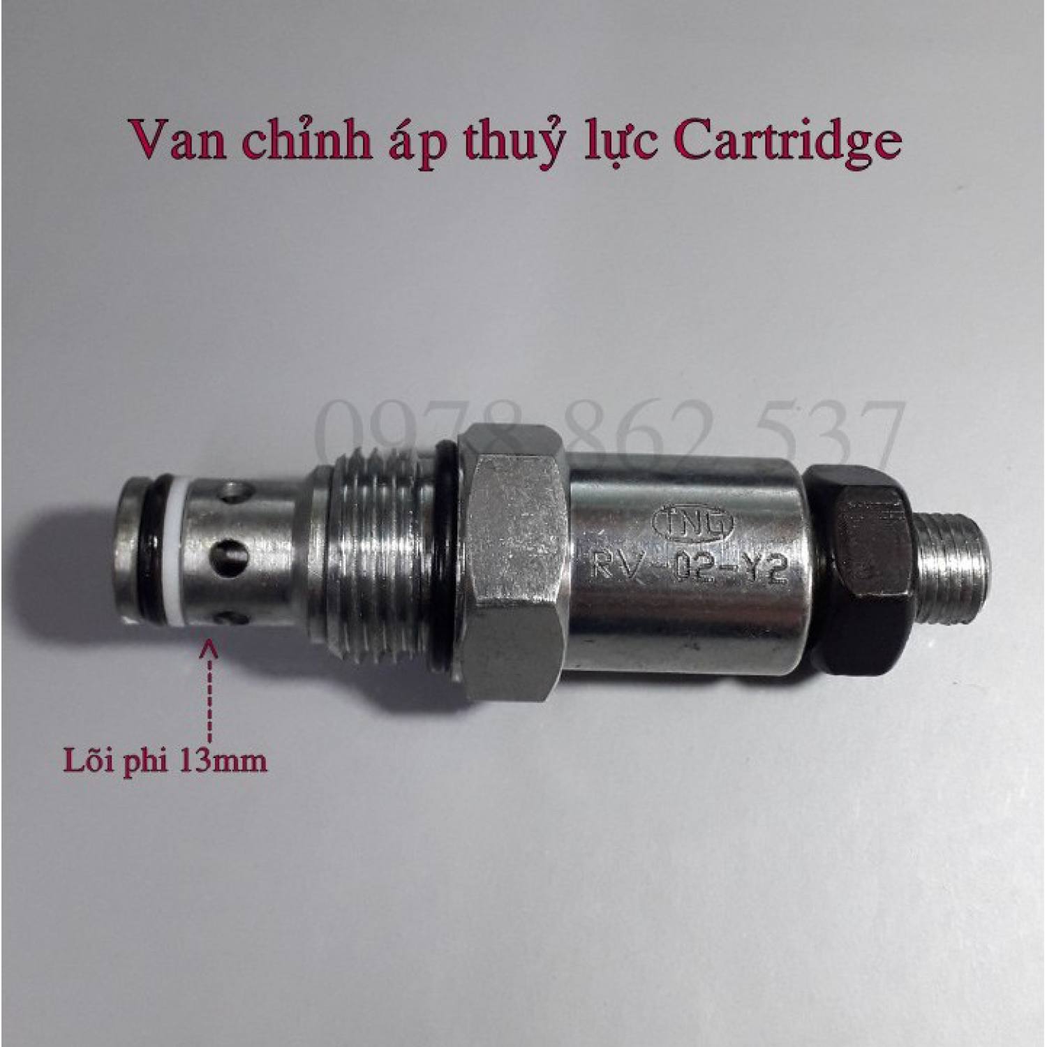 Van chỉnh áp thuỷ lực Cartridge RV-02-Y2