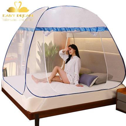 Mùng chụp tự bung gấp gọn người lớn cao 1m7- 2 cửa đỉnh rộng Liền đáy -màn chụp tự bung gấp gọncao cấp EASY DREAM
