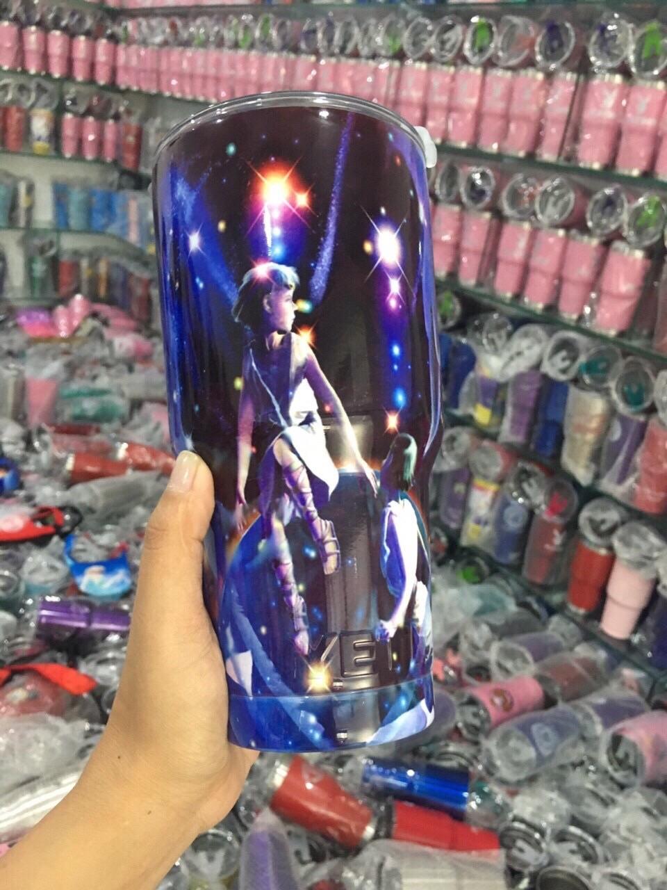 Ly giữ nhiệt Thái Lan 900ml - tặng phụ kiện .