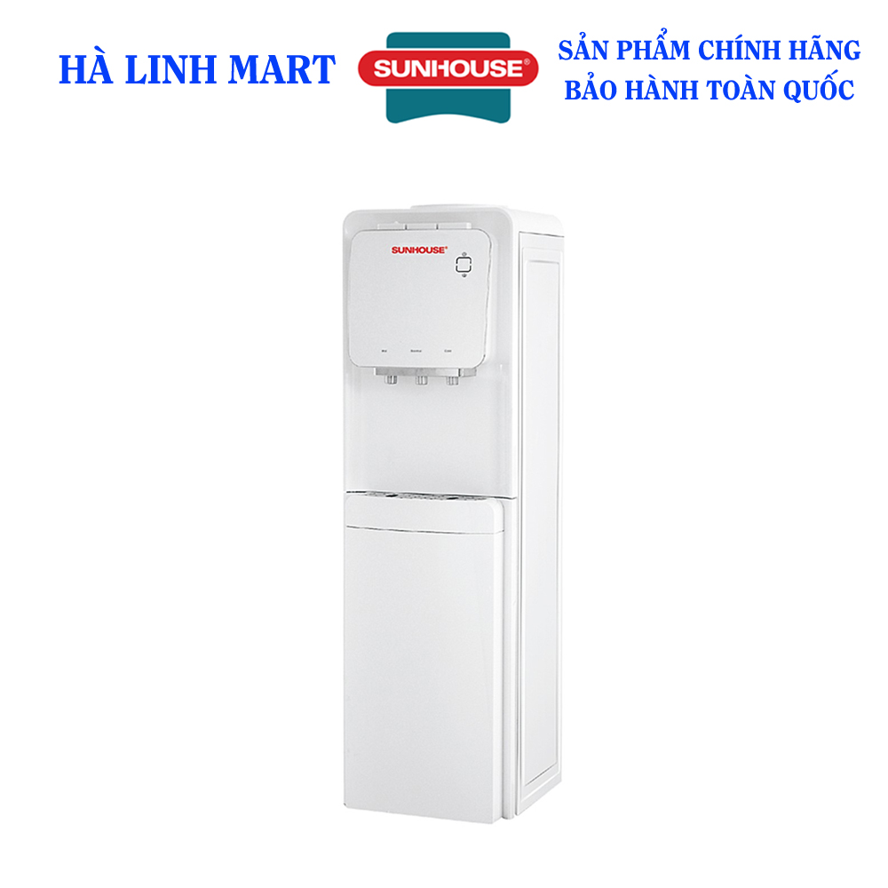 Cây nước nóng lạnh sunhouse shd9546 - cây nước 3 vòi nóng lạnh thường - hàng chính hãng bảo hành 12 tháng tại nhà