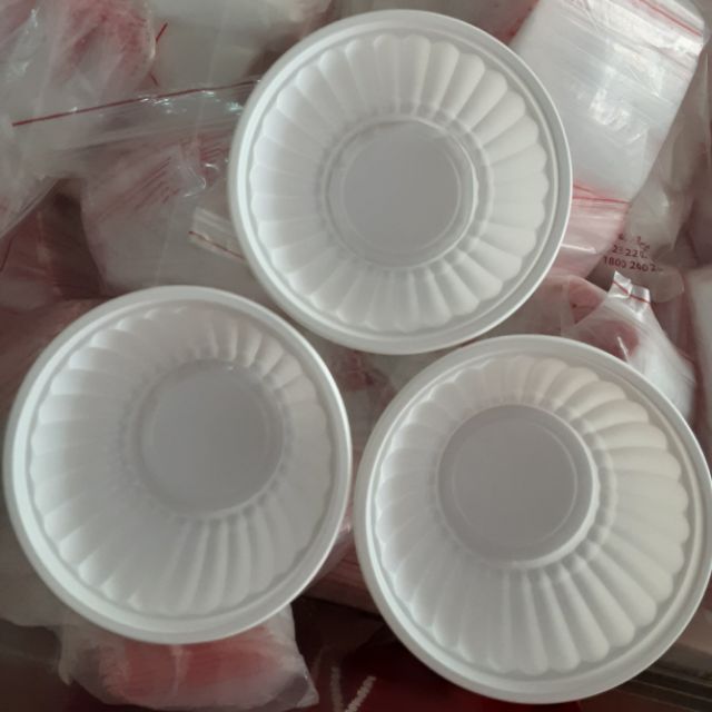Sỉ - combo 500 bát nhựa ăn cơm dùng 1 lần