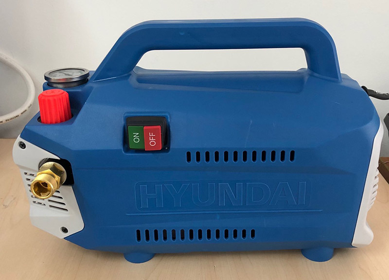 Máy rửa xe 1800w hyundai hrc918 chỉnh áp