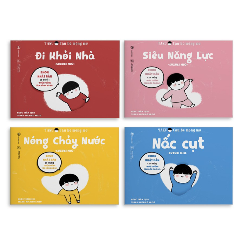 Sách Cho Bé Ehon Nhật Bản Taku Cậu Bé Mộng Mơ