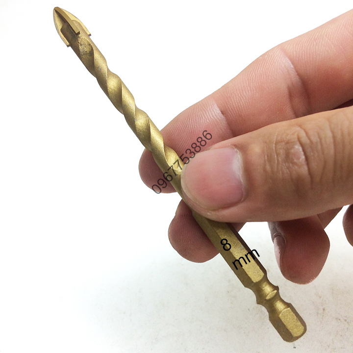 mũi khoan gạch,gốm,kính đá 4 cạnh đa năng