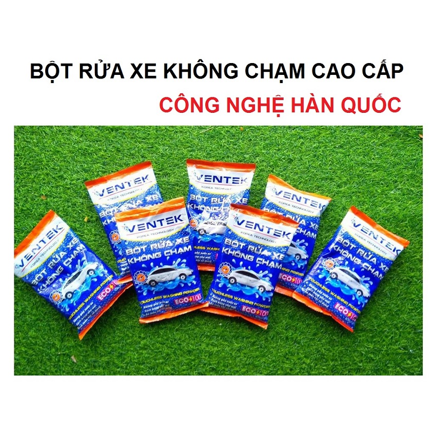 Bột rửa xe không chạm V.e.n.t.e.k - Dòng cao cấp - Rửa sạch - Bảo vệ vỏ xe - Sản xuất theo công nghệ Hàn Quốc
