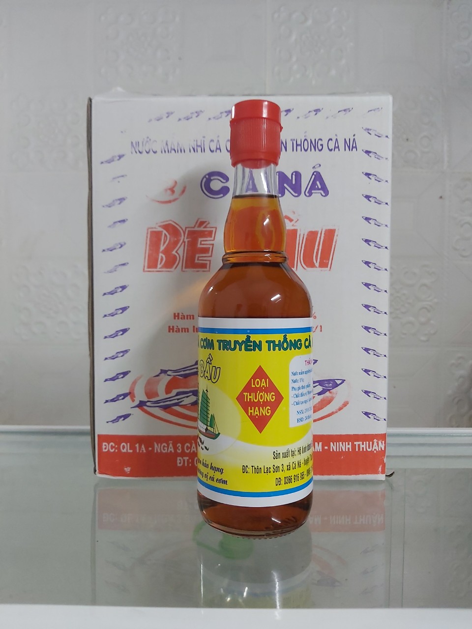 Thùng nước mắm nhỉ bé bầu loại thượng hạng - đặc sản cà ná ninh thuận