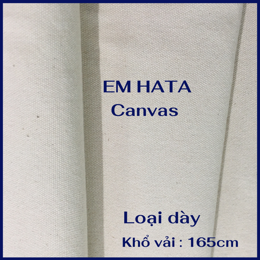 Vải Canvas vải bố làm túi xách, vẽ và làm đồ dùng trang trí