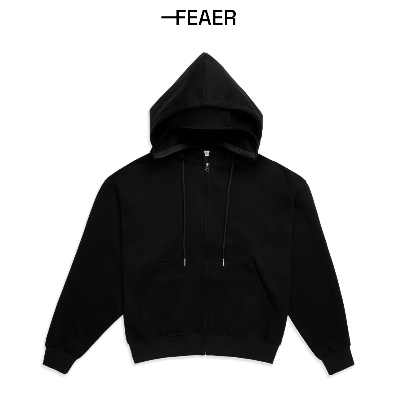 Áo khoác hoodie zip Lasting vải nỉ Hàn ép 2 lớp dày, chuẩn form, có túi trong, chống nắng tốt -FEAER