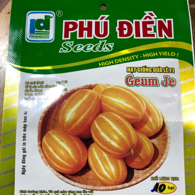 HẠT GIỐNG DƯA LÊ HÀN QUỐC Geum Ji