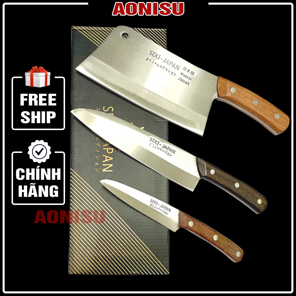 Dao làm bếp nhật bản seki japan chọn mẫu - dao bếp, dao chặt, dao thái thịt, dao gọt hoa quả dao nhật bản, dụng cụ nhà bếp aonisu