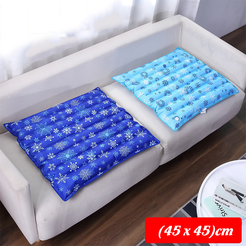 Đệm Nước Ngồi Lót Mông Làm Mát Kích Thước 45x45cm - Đệm Nước Mát Gia Đình
