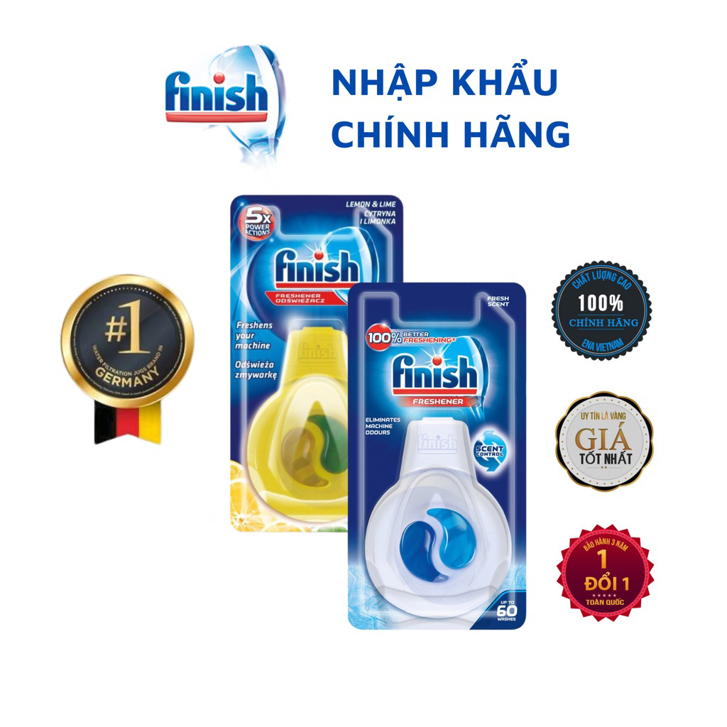 Tinh dầu khử mùi máy rửa bát Finish Freshener Nhập khẩu Châu Âu