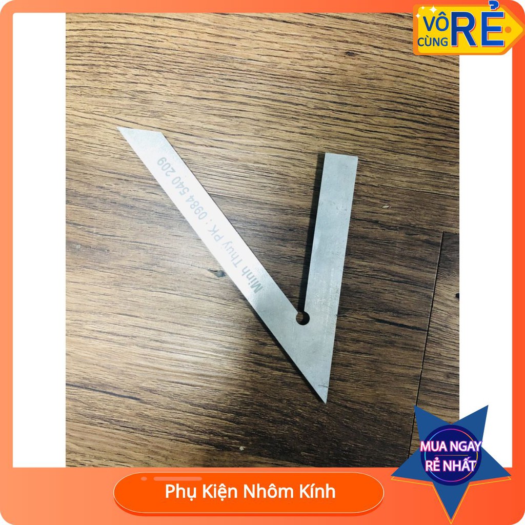 Thước ke góc chuẩn trong nước 45, 90 độ - alutechmachine