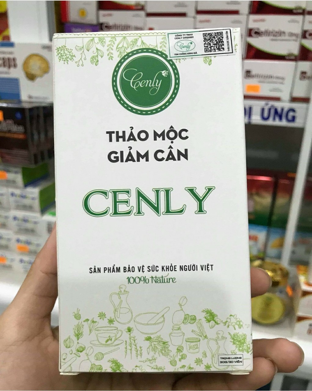 Giảm cân thảo mộc tặng detox