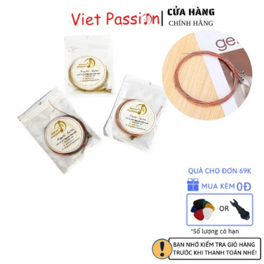 Dây đàn guitar acoustic giá rẻ chất lượng Viet Passion