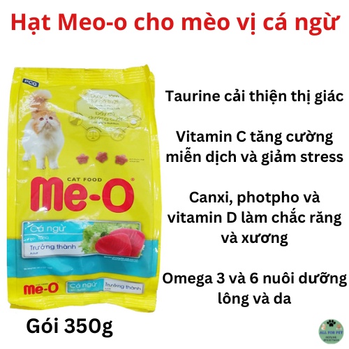 Thức ăn mèo trưởng thành -me-o gói 350 gr