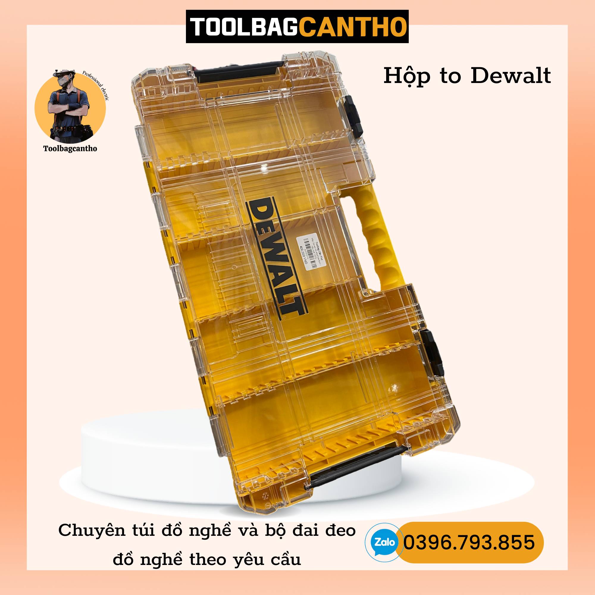 Hộp đựng mũi vít, mũi khoan Dewalt