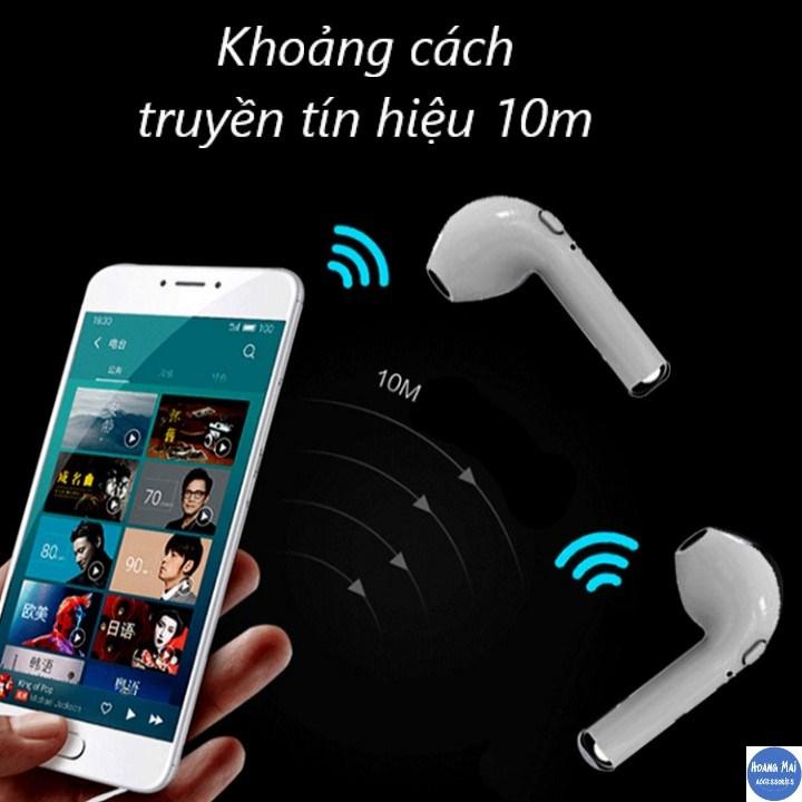 Tai nghe i7s ko dây kết nối bluetooth - tai nghe i7