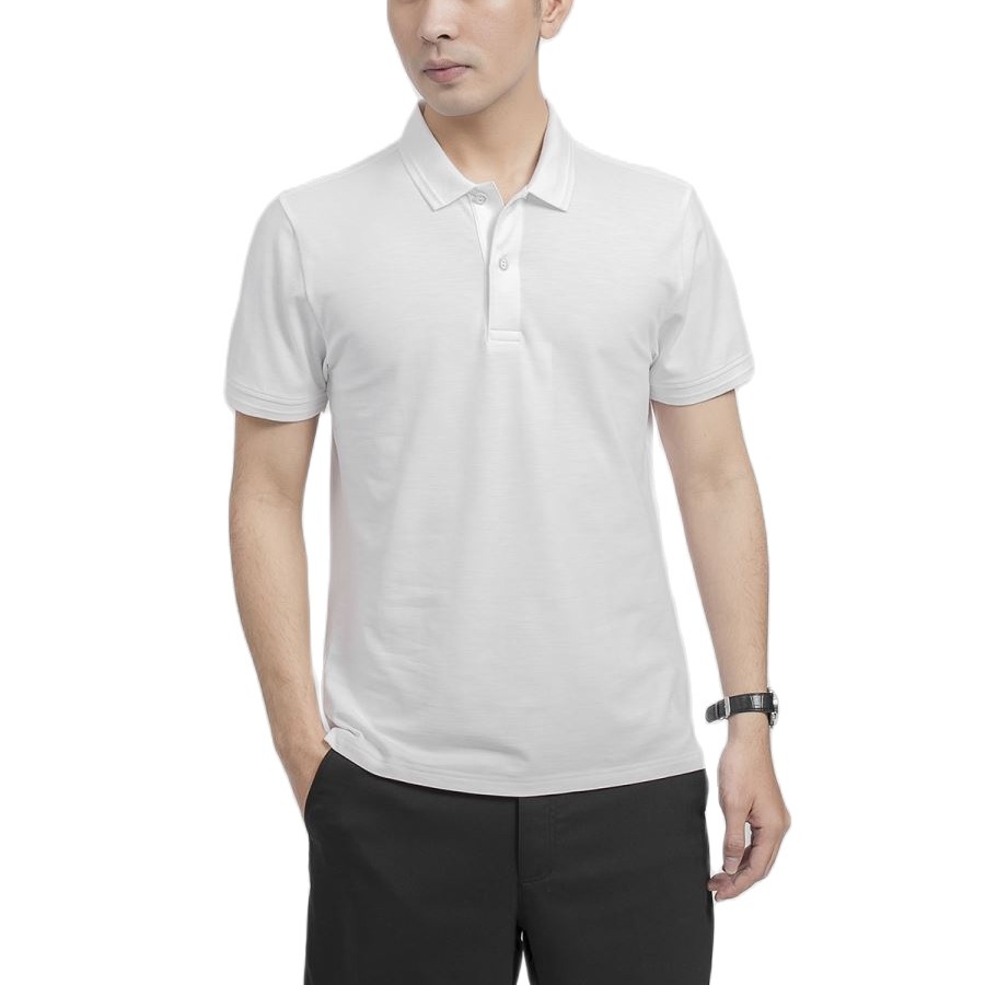 Áo Polo ngắn tay Aristino APS019S9 màu Trắng dáng Regular fit