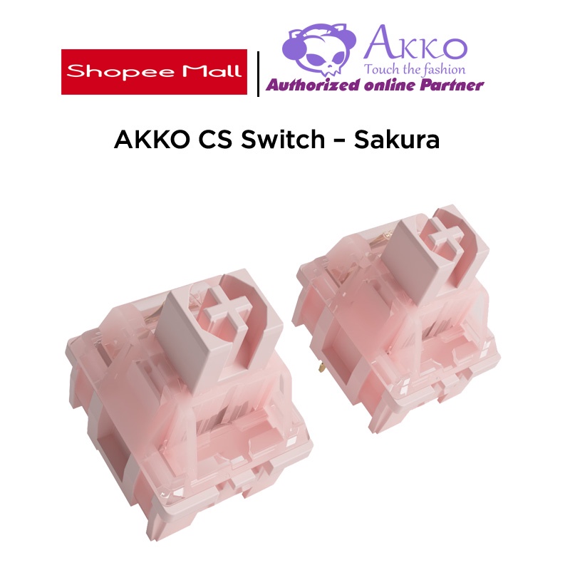Bộ switch bàn phím cơ AKKO CS Switch – Sakura (45 switch)