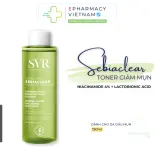 Toner SVR Sebiaclear Micro Peel Giúp Cân Bằng Da Dành Cho Da Dầu Mụn 150ml