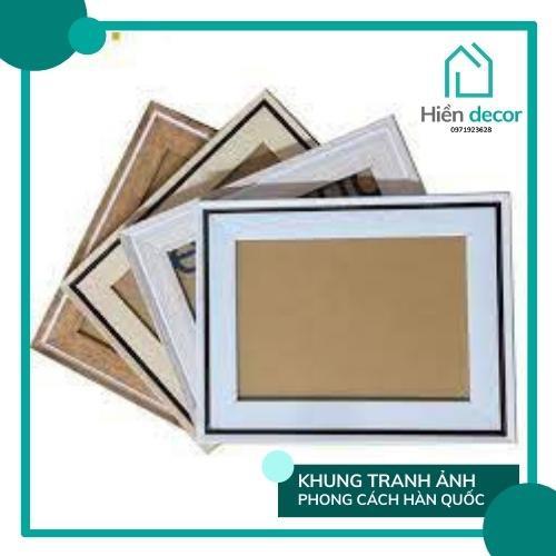 Khung ảnh khung tranh treo tường đủ các size A3 A4 A5 KẺ VIỀN phong cách Hàn Quốc giá rẻ