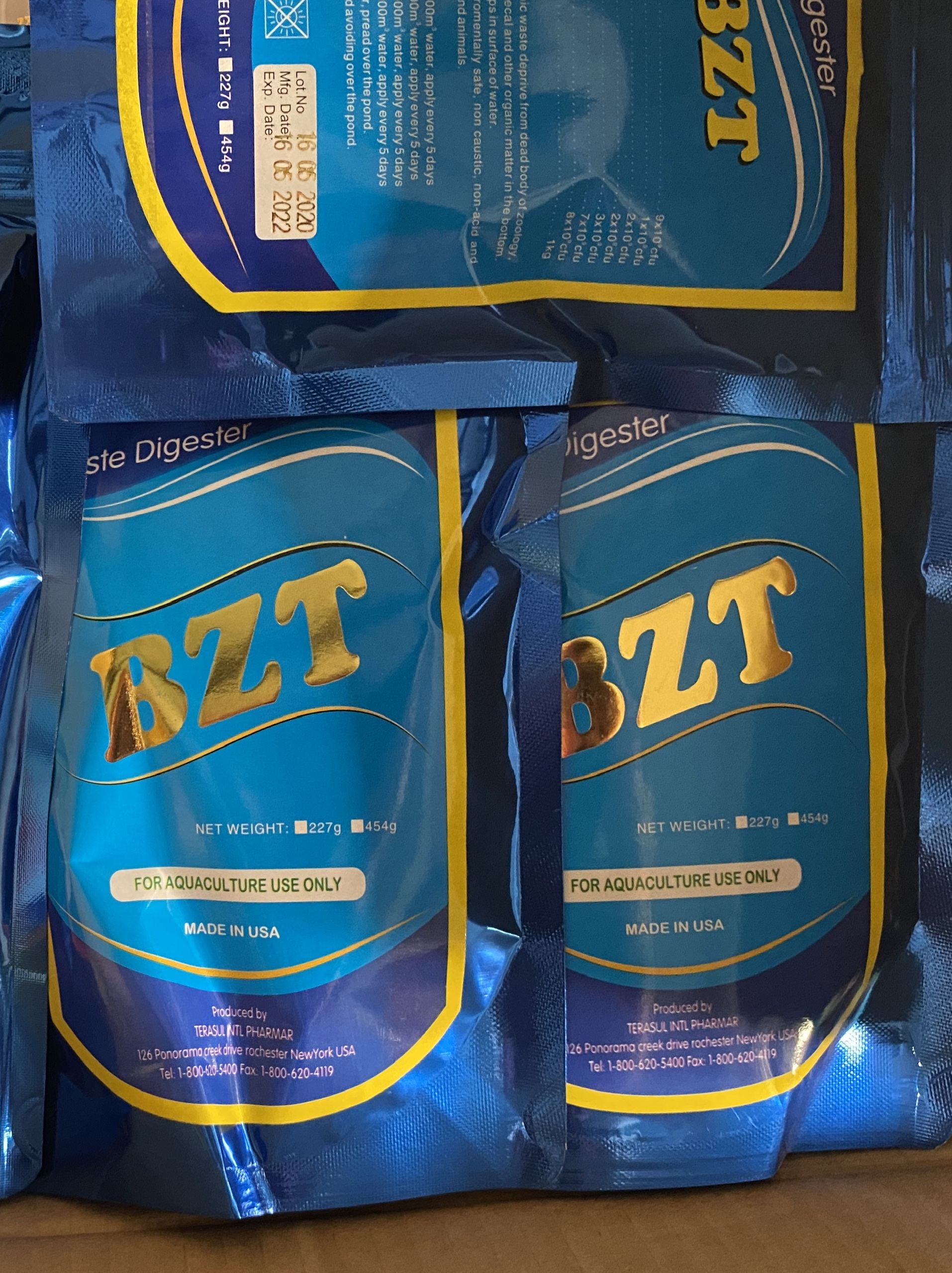 [HCM]COMBO THÙNG 12 TÚI  BZT 227G -  MEN VI SINH - MEN XỬ LÝ NƯỚC