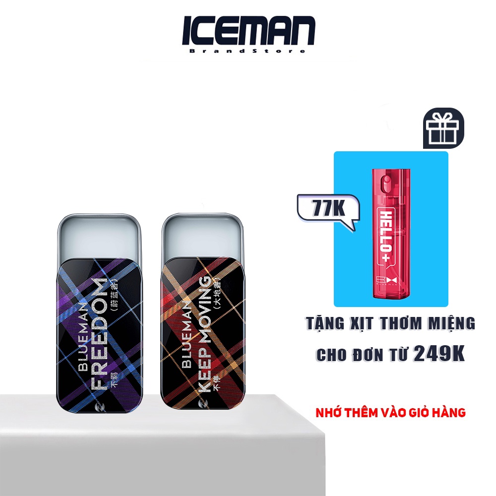 Nước Hoa Khô Dạng Sáp Cho Nam BLUEMAN Hương Thơm Lâu 10g