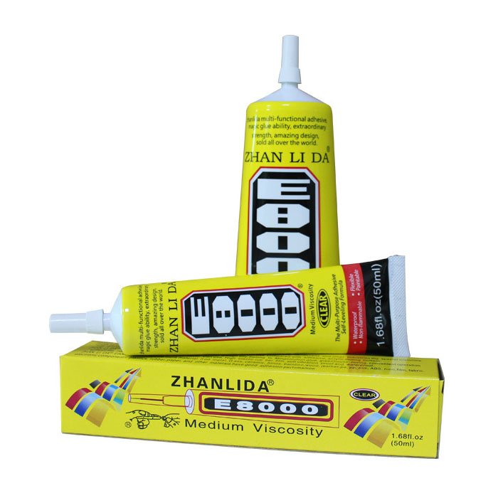 Keo dán phụ kiện handmade e8000 đa năng 50ml 110ml - gấu trúc phụ kiện